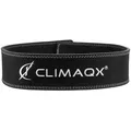 CLIMAQX Bauch- und Rückenstützgürtel Strongman Gewichthebergürtel Black Edition schwarz L