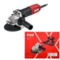 Flex Winkelschleifer L1100 Ø-125mm 1100 Watt + Klemmbausteinsatz