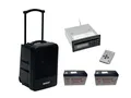 OMNITRONIC Set MOM-10BT4 Modular-Drahtlos-PA-System + CD-Player mit USB&SD + 2x