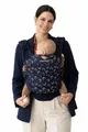 manduca XT Baby Carrier, Adjustable Seat, Expands from Newborn to Toddler Carrier, Organic Cotton Baby Sling with 3 Carrying Options, Rainbow Night