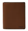 FOSSIL Vegan Cactus Front Pocket Wallet Kartenetui Geldbörse Medium Brown