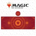 Magic the Gathering XL Schreibtisch-Unterlage / Playmat & Untersetzer Set