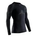 X-Bionic Langarmshirt Rundhals Invent 4.0 Unterwäsche schwarz Herren schwarz XL
