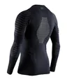 X-Bionic Invent 4.0 Langärmliges Kompressions-Jersey-T-Shirt Schwarz Mann Grösse XL