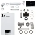 Vaillant Gasbrennwert Paket 1.125 Mehrfachbelegung 3er VCW 20/26CS/1-5 VRT Abgas