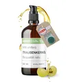wesentlich. Bio Traubenkernöl kaltgepresst | naturreine Premium Pflege für Haut und Haare | lichtgeschützt und plastikfrei in 100ml Braunglasflasche