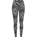 URBAN CLASSICS Leggings Urban Classics Damen Ladies Soft AOP Leggings (1-tlg) schwarz 5XL