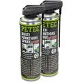 PETEC 71250 Multifunktionsspray Universalspray Multifunktionsöl Pflege 2x 500ml