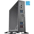 XPC slim DS50U, Barebone schwarz, ohne Betriebssystem