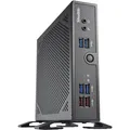 Shuttle Barebone XPC slim DS50U Intel Celeron 7305 2xSODIMM DDR5 2xM.2 1xSATA 1xHDMI 1xDP 1xVGA Black