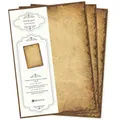 Altes Briefpapier CASANOVA 50 Blatt DIN A4 alt Marmorpapier vintage