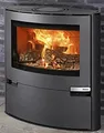 ADURO Kaminofen 15 Schwarz H84xB77,9xT36,6 cm (6,5 kW)