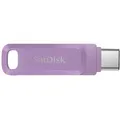 SANDISK Ultra Dual Drive Go USB Type-C Lavender   128GB, USB-A 3.0/USB-C 3.0