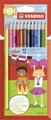 STABILO Color 12 Stück in Pappverpackung + Neonfarben
