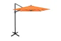 doppler® Ampelschirm MY ZONE, Anthrazit, Orange, Aluminium, Polyester, LxB: 240x320 cm, dreh- und schwenkbar