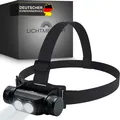 LICHTMEISTER® Stirnlampe – 1000 Lumen, USB-C, LED, extrem hell & wiederaufladbar