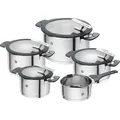 Zwilling Topfset Simplify 5tlg. Edelstahl Anthracite