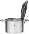 ZWILLING Topfset Simplify 5tlg Edelstahl Induktion Silber Schwarz