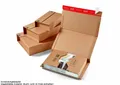 100 x ColomPac CP02012 Buchverpackung 325x250mm Versandkarton C4 braun Wellpappe
