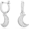 Swarovski-LUNA:OHRSTECKER MINI CRE/RHS 5666157 rhodiniert