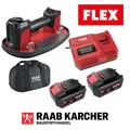 Flex 18V Vakuum Saugheber VLP 18 2x 18V 5,0Ah & LG Vakuumpumpe Pumpsauger Grabo