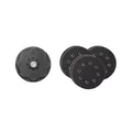 Fein Schleifset (runde Form, Aufnahme Starlock Plus, gelochte Ausführung, 1x Schleifteller, Je 2X Schleifblätter Korn 60, 80, 180) 63806195210