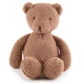 Bieco Kuscheltier Bär Mika XL | 46 cm | Teddybär aus Bouclé | Baby Plüsch Bär Stofftier | Plüschtier Teddy XXL Tedy Bear Kuscheltier Plüschtier Baby Gute Besserung Teddy Bär ab 0 Monate Weihnachtsbär
