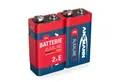 ANSMANN AG 2x Alkaline 9V Block Batterie – E-Block 6LR61 MN1604 (2 Stück) Batterie