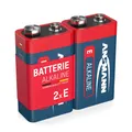 ANSMANN Alkaline Batterie Block E / 6LR61 / 9 V