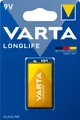 Varta Batterie Alkaline, E-Block, 6LR61, 9V Longlife, Retail Blister (1-Pack)