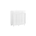 SoBuy Sideboard mit einer Schublade Weiß 80x40x85cm Modern
