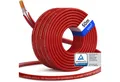 HB-DIGITAL Solarleitung H1Z2Z2-K Solarkabel 4mm2 PV Kabel Photovoltaik Solarkabel, Solarstecker, (5000 cm), TÜV Rheinland zertifizierte PV Kabel