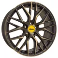 1x MAM WHEELS MAM RS4 black edition 8.0Jx18 5x114.3 ET40