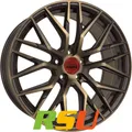 MAM RS4 black edition 8x18" ET40 LK5 114.3 ML 72.6 Alufelgen 18 Zoll