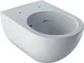 Geberit Acanto Wand-WC Tiefspüler, geschlossenes Keramikdesign, Rimfree, T=51cm, weiß, 1 Stk.