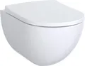 Geberit Wand-Tiefspül-WC Acanto Weiß spülrandlos