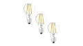 OSRAM Lighting Osram LED Base Classic A 100 Filament, 11 W, 1521 lm, E27, kaltweiß, klar, 3er Pack 4058075592391