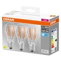 OSRAM LED Lampe BASE Classic 3er-Pack Filament E27 11W 1521Lm neutralweiss 4000K