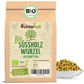 Süßholzwurzel Tee BIO (100g) | Süßholzwurzeltee | Süßholz-Wurzel getrocknet geschnitten enthält Lakritz