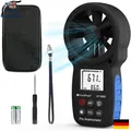 Anemometer Windgeschwindigkeitsmessgerät mit LCD Hintergrundbeleuchtung