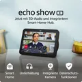 AMAZON Echo Show 8 3. Gen - Smarter HD-Touchscreen 3D-Audio Anthrazit NEU&OVP✅