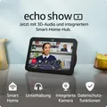 AMAZON Echo Show 8 3. Gen - Smarter HD-Touchscreen 3D-Audio Anthrazit - Alexa