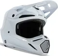 Fox Racing Motocrosshelm V3 RS Carbon Solid MIPS Motocross Helm, vorbereitet für Kommunikationssystem