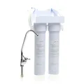 Naturewater NW-2-PPUF 2 Stufen Untertisch Wasserfilter, 5 µ, Sedimentfilter und Ultrafilter Filtereinsatz, mit Schnellanschluss, Wasserhahn