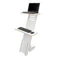 CAWI Stehschreibtisch | Standsome Holz Stehpult | Laptop- und Rednerpult | Made in EU