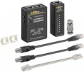 Netzwerk-Kabeltester-Set, mit CAT 5, CAT 6 oder CAT 7 und ISDN