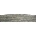 Betonzaun-Bogenplatte Montana 200 cm x 45 cm x 3 cm