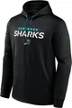 Fanatics Hoodie Herren Hoodie RINK Performance Pullover Hood San Jose Shark 1348