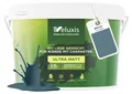 Wandfarbe Blau Grau Petrol Matt Innenfarbe – Deckkraft Klasse 1, VOC-frei, Ohne Grundierung, Tropfarm – Wohnzimmer & Schlafzimmer – 2,5L – Veluxis (Blue Mussel)