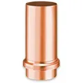 Schiebemuffe Grömo, Kupfer, verschiedene Größen (Ausführung: Ø 100mm)